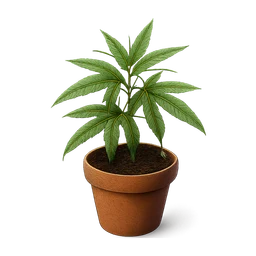 potted plant marihua FiveM inventory icon