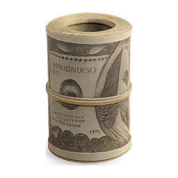 realistic rolled cash FiveM inventory icon