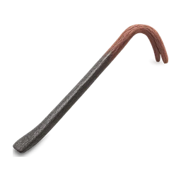 Red and black crowbar FiveM inventory icon