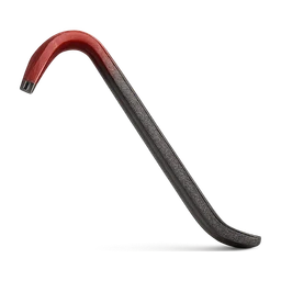 Red and dark grey crowbar FiveM inventory icon