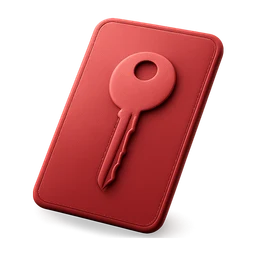 red platinum key card FiveM inventory icon