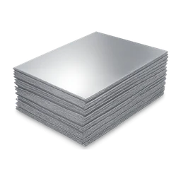 Small stacks of shiny aluminum sheets FiveM inventory icon