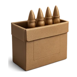 smg cardboard ammo box with cartridges sticking FiveM inventory icon