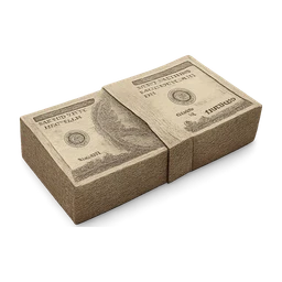 stack of dirty money FiveM inventory icon