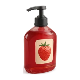 strawberry flavored syrup with pump for coffee FiveM inventory icon