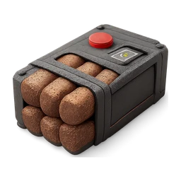 thermite bomb breaching charge with timer and red button FiveM inventory icon