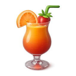 tropical colour drink with fruit on glass FiveM inventory icon