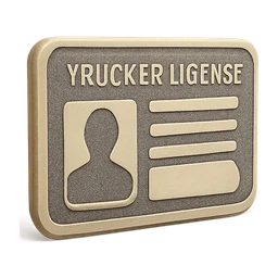 trucker license FiveM inventory icon