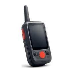 walkie-talkie with a modern touchscreen and red accents FiveM inventory icon