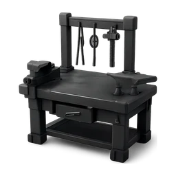 weapon crafting bench advanced with tools black FiveM inventory icon