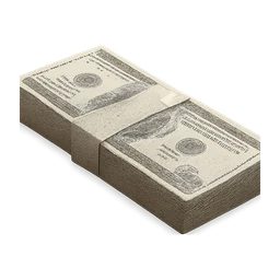 wet money stack FiveM inventory icon