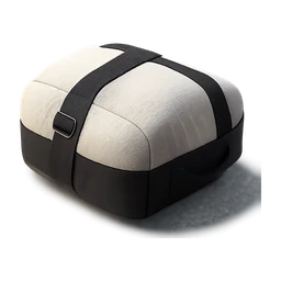 white and black parachute bag FiveM inventory icon