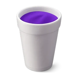 white styrofoam cup with purple drink FiveM inventory icon